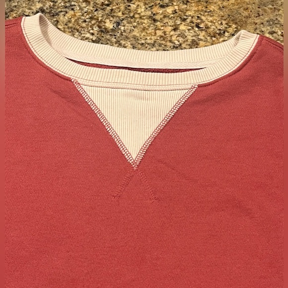 NWOT Free People Classic Crew Colorblock Sweatshirt - Picture 10 of 14